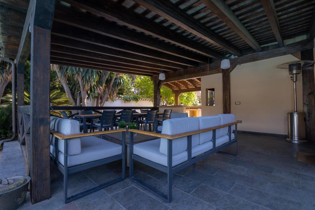 Villa Huerta 2, Paterna, Jacuzzi, Sauna Exterior foto