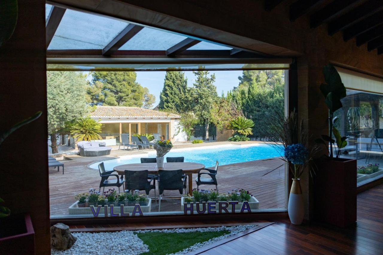 Villa Huerta 2, Paterna, Jacuzzi, Sauna Exterior foto