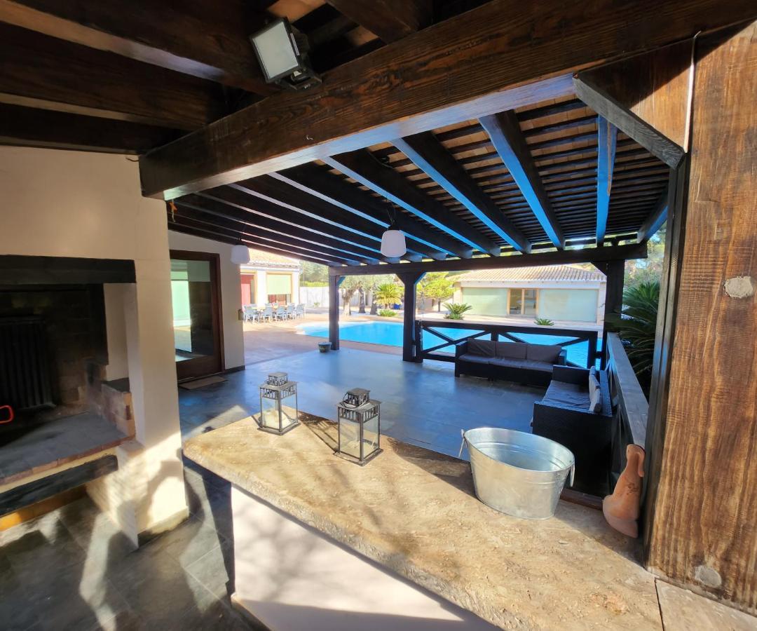 Villa Huerta 2, Paterna, Jacuzzi, Sauna Exterior foto